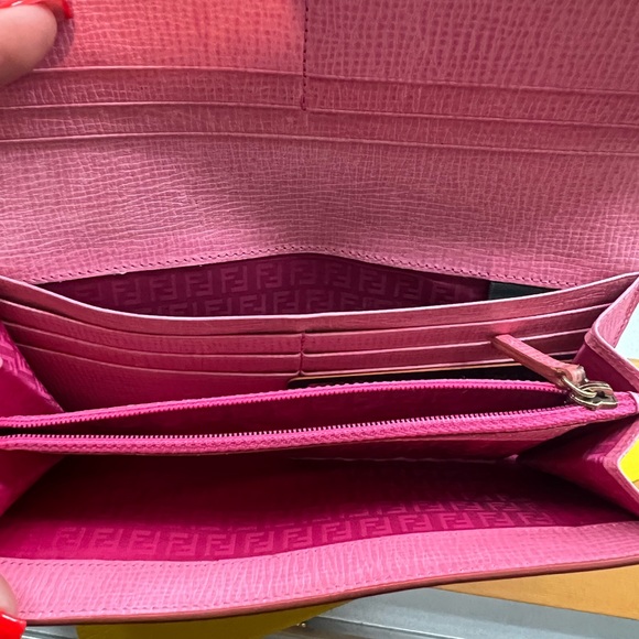 Vintage FENDI Zucca Print Wallet - Picture 2 of 7